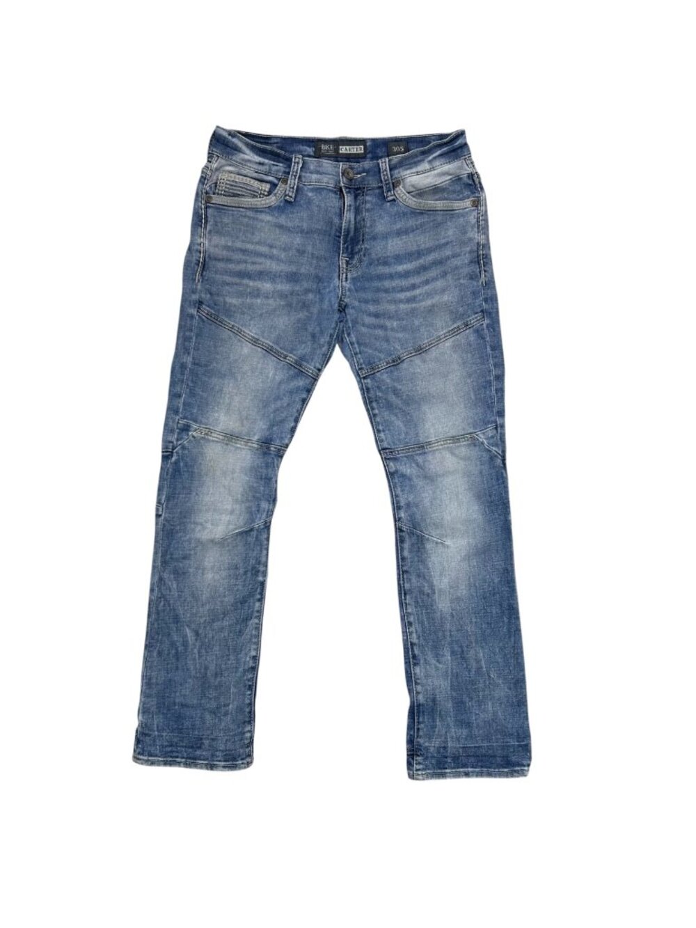 BKE Carter 30S Moto Denim Jean Streetwear Biker Indie